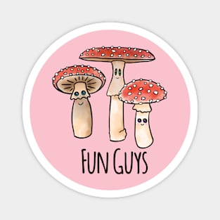 Fun Guys (Black Text) Magnet